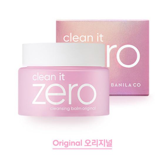 限時7-11免運Banila Co. ZERO 粉色經典加大容量180ml 零感肌瞬卸凝霜 卸妝膏 卸妝冷凝霜 卸妝霜