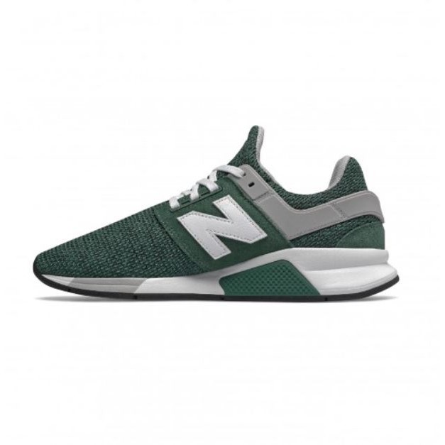 New Balance 男款綠色運動時尚鞋-NO.MS247FI