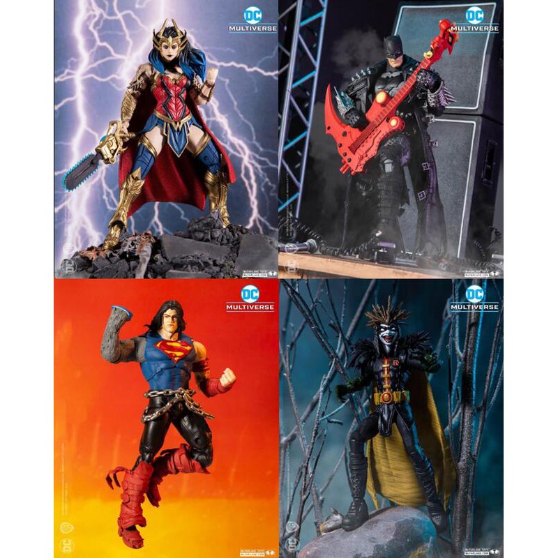 【杯麵宅品】一件出清不留貨!!  黑暗之父大全套 死亡金屬 神力女超人 羅賓王 蝙蝠俠 超人 含BAF 不挑盒況