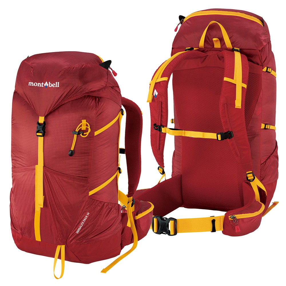 Mont Bell Versalite Pack 30l 紅 藍黑 灰no Card Blbk Gm 蝦皮購物