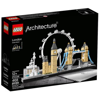 <屏東自遊玩> 樂高 LEGO 21034 世界建築系列 London 倫敦 現貨
