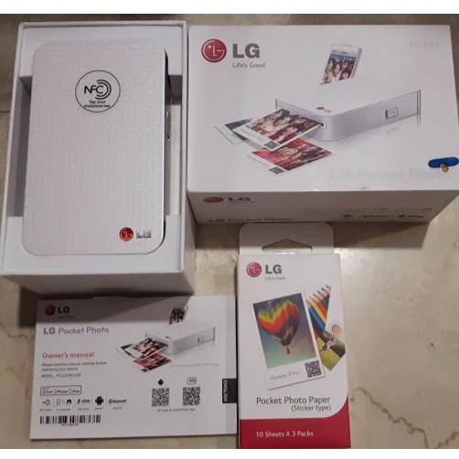 LG Pocket photo 2.0 口袋相印機(照片列印)(贈價值480元底片30張)