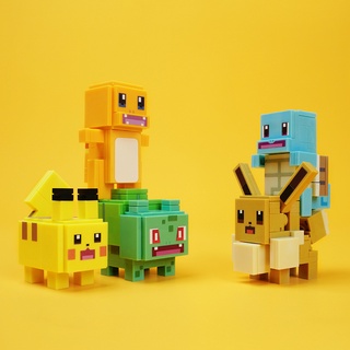 Qman 寶可夢 pokemon quest 小火龍 積木 組裝積木