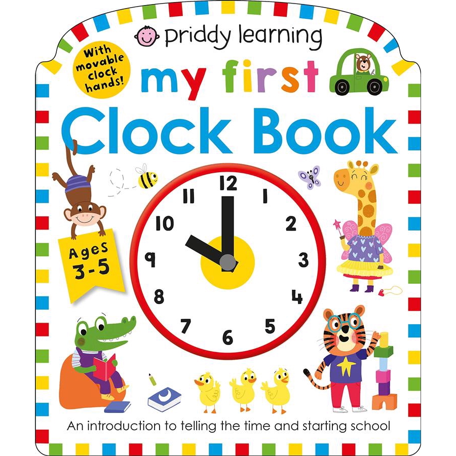 我的第一本時鐘書My First Clock Book