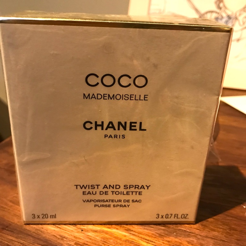 Chanel 香奈兒摩登時尚COCO隨身瓶淡香水補充瓶 20ml有3支 全新