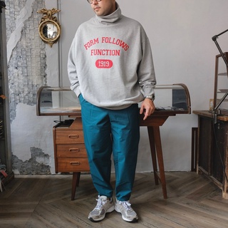 F/CE. 22AW秋冬新款COLLEGE HIGH NECK SWEAT 高領寬鬆廓形設計衛衣