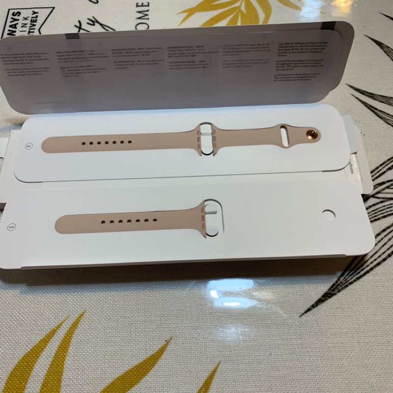Apple Watch原廠全新粉色錶帶42/44mm