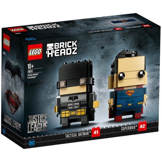 ［想樂］全新 樂高 Lego 41610 Brickheadz 超級英雄 DC 正義聯盟 蝙蝠俠 超人