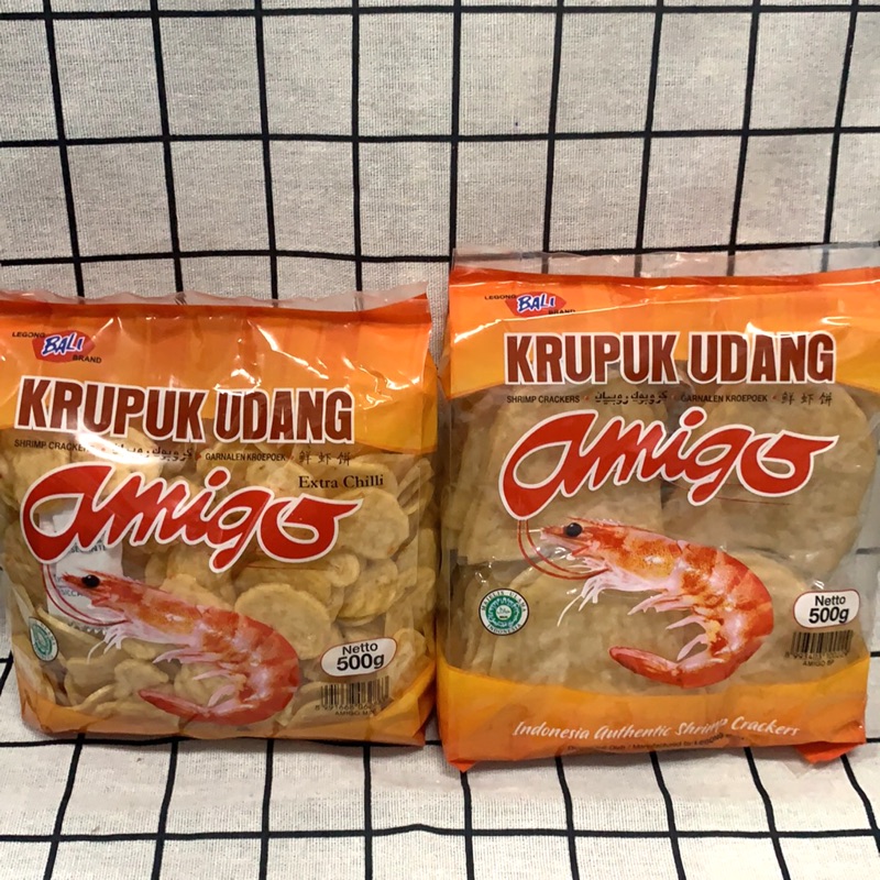 印尼🇮🇩 炸蝦片 蝦餅  KRUPUK UDANG (需油炸）500克