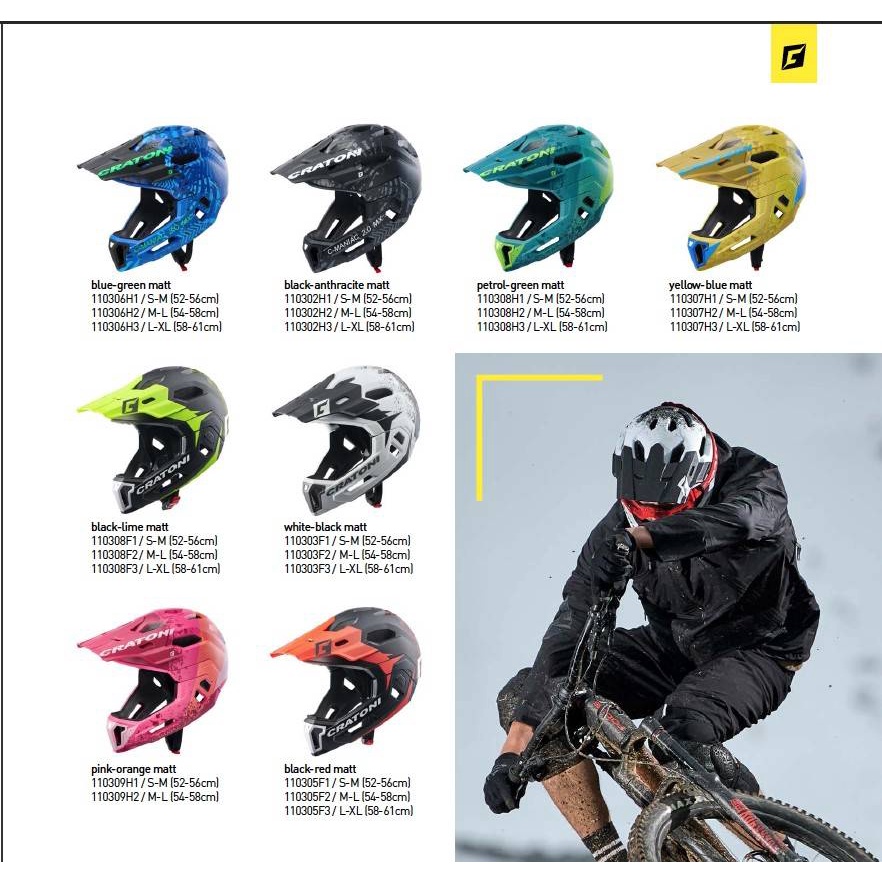 [飛翔樂園] Cratoni C-MANIAC 2.0 MX 越野 Helmet 頭盔 全罩 德國品牌 滑步車/平衡車