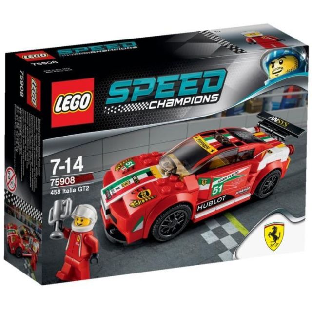 LEGO 樂高 法拉利 75908 Speed系列 458 Italia GT2