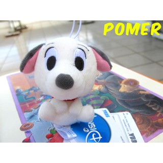 ☆POMER☆日本限定專用景品 SEGA 絕版正品 迪士尼 可愛 101忠狗 大麥町 斑點狗 大頭Q版 娃娃玩偶吊飾
