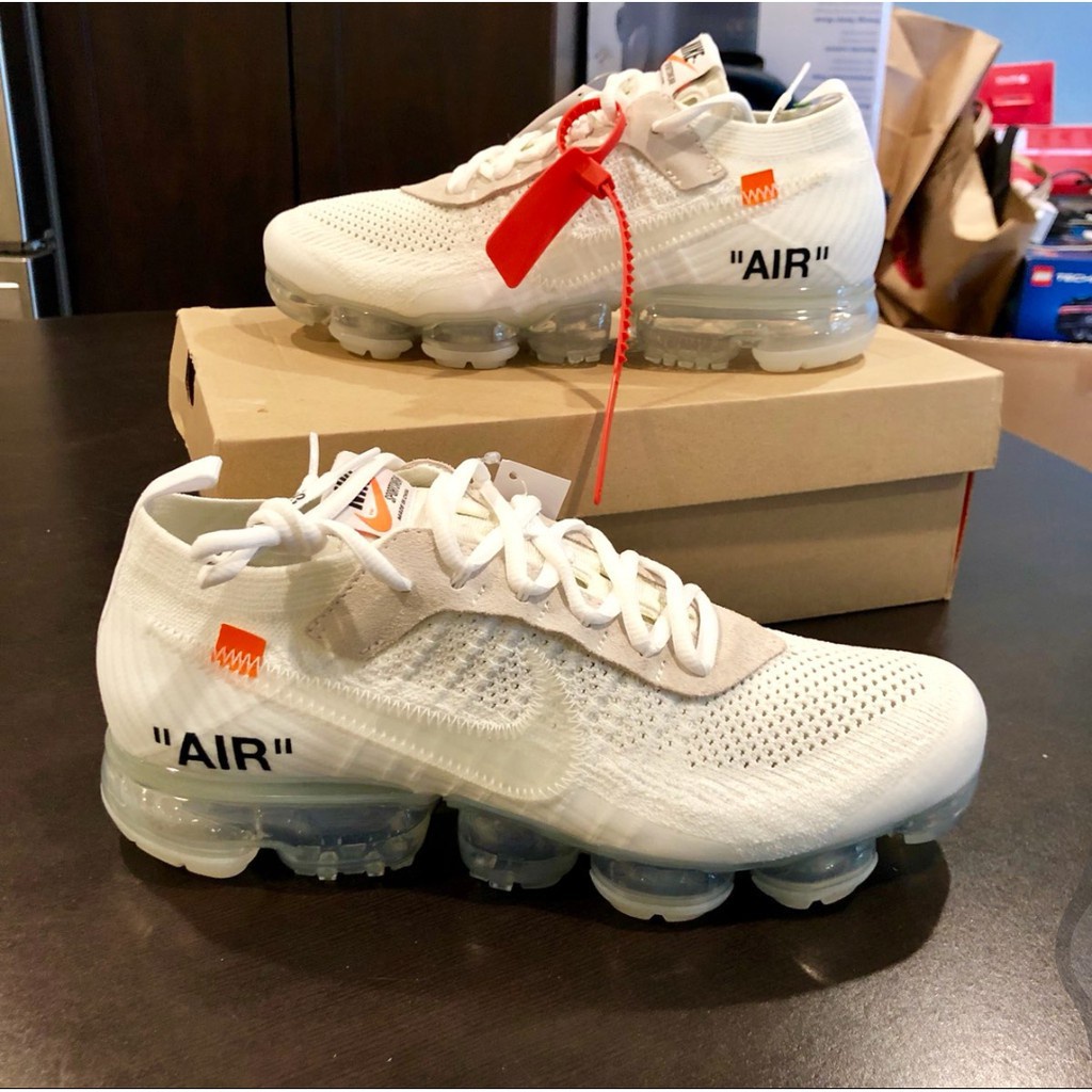 off white vapormax receipt