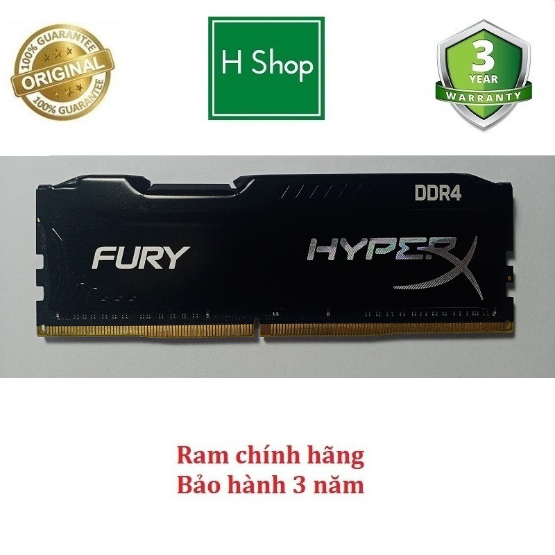 8gb DDR4 總線 2666 散熱器內存,FURY HYPERX 品牌內存,