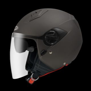 ☆宥鈞騎士部品☆全新ZEUS ZS213輕巧 雙鏡片透氣安全帽 消光深咖啡色
