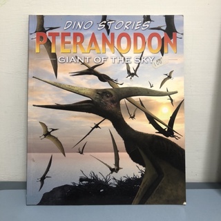 進口英文恐龍繪本童書漫畫 Dino Stories - Pteranodon Giant of the Sky (平裝)
