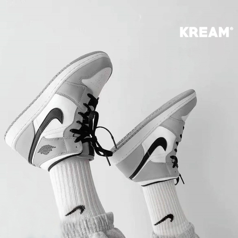 🇰🇷正品代購 Nike Air Jordan 1 Mid Light Smoke Grey 煙灰 554724-078