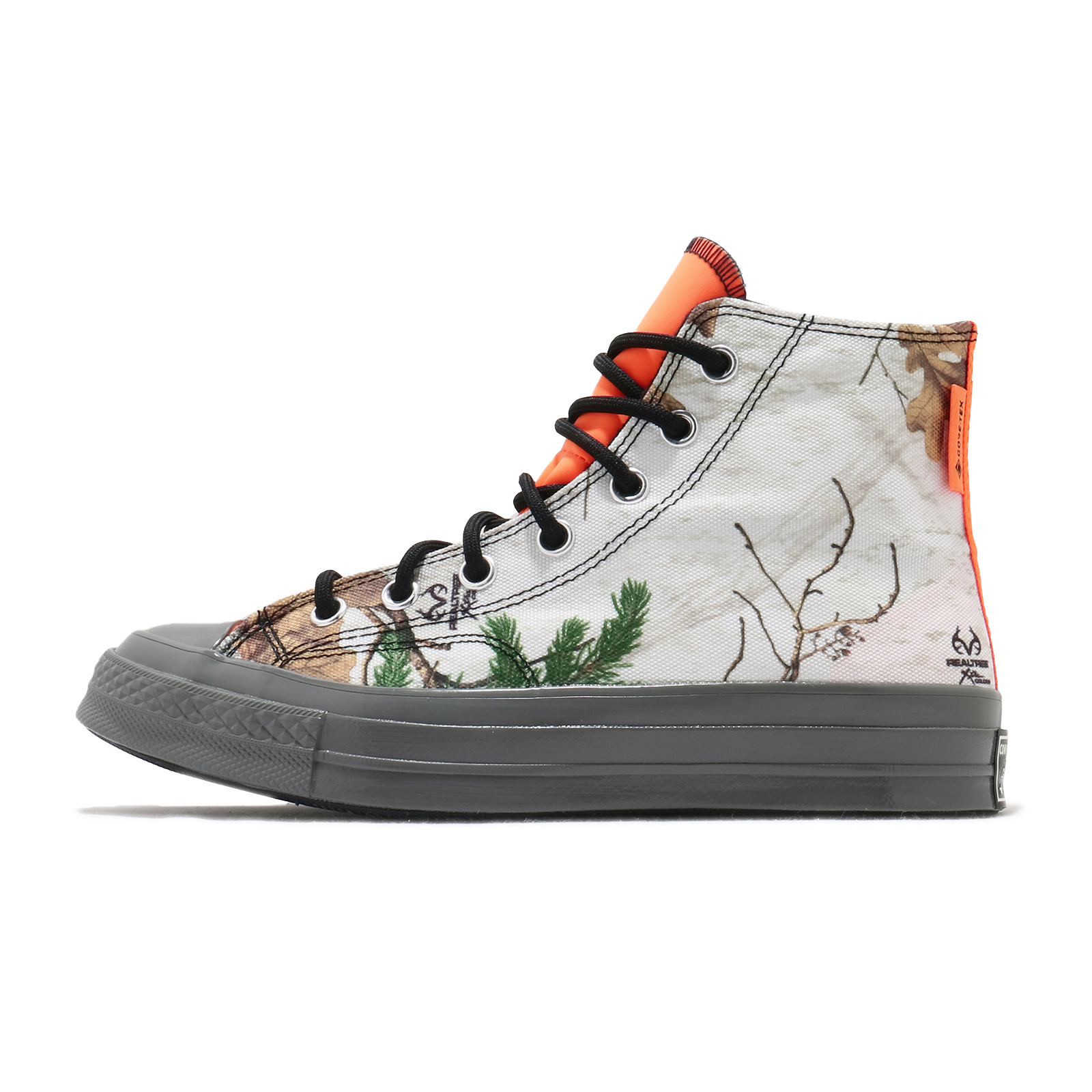 Converse 帆布鞋chuck 70 Gtx Hi 白橘樹枝落葉防水男女鞋 Acs c 蝦皮購物