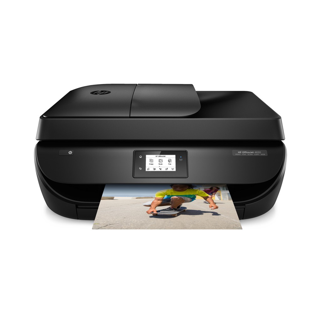 HP officejet 4650**無線掃描傳真列印事務機，二手，功能正常，說明書及線材都還在，只有墨水需自行購買。