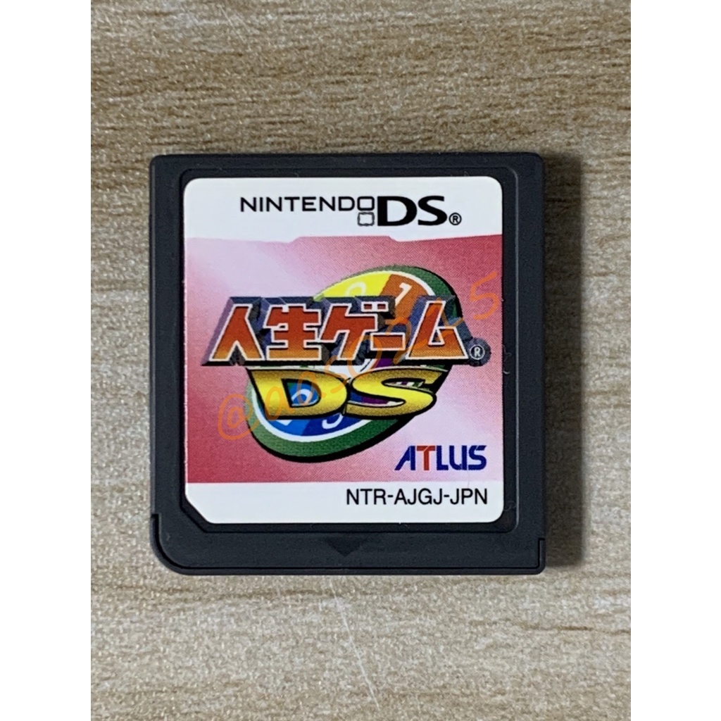 🌸老吉科🍀 日本任天堂日版正版 NDS DS 中古 遊戲片 人生遊戲 DS  裸卡 卡帶 卡匣