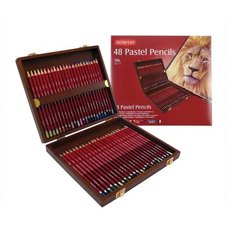 英國德爾文 DERWENT DW0700644 PASTEL PENCILS 粉彩色鉛筆 木盒48色