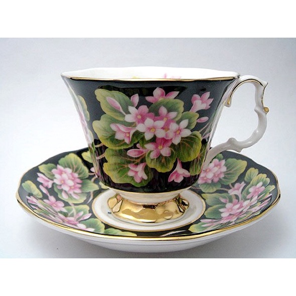 【拾年之路】 英國製Royal Albert皇家亞伯特Mayflowe五月花系列咖啡杯+盤-1(免運)