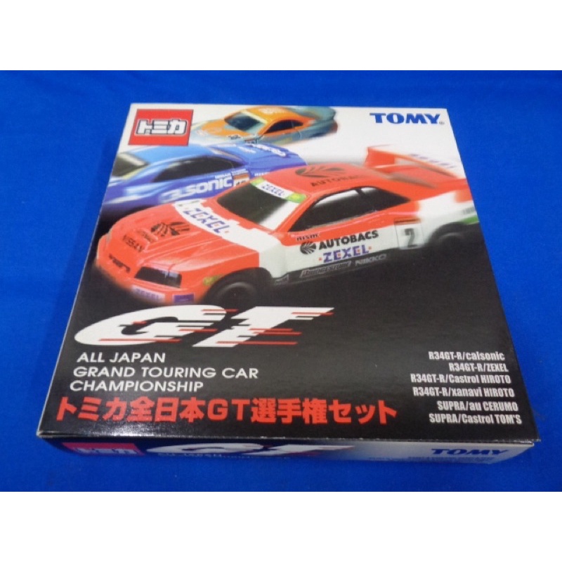 TOMY TOMICA 日版 舊藍標 全日本 GT 選手 選手權 GTR GT-R R34 SUPRA SUPER GT