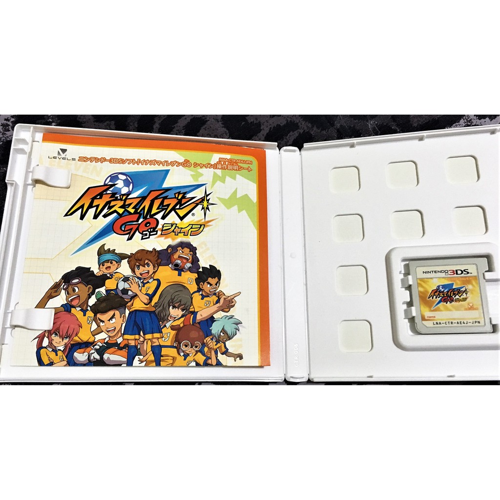 歡樂本舖3ds遊戲3ds 閃電十一人go 閃耀版閃電11人閃電足球隊2ds 3ds 主機適用 蝦皮購物