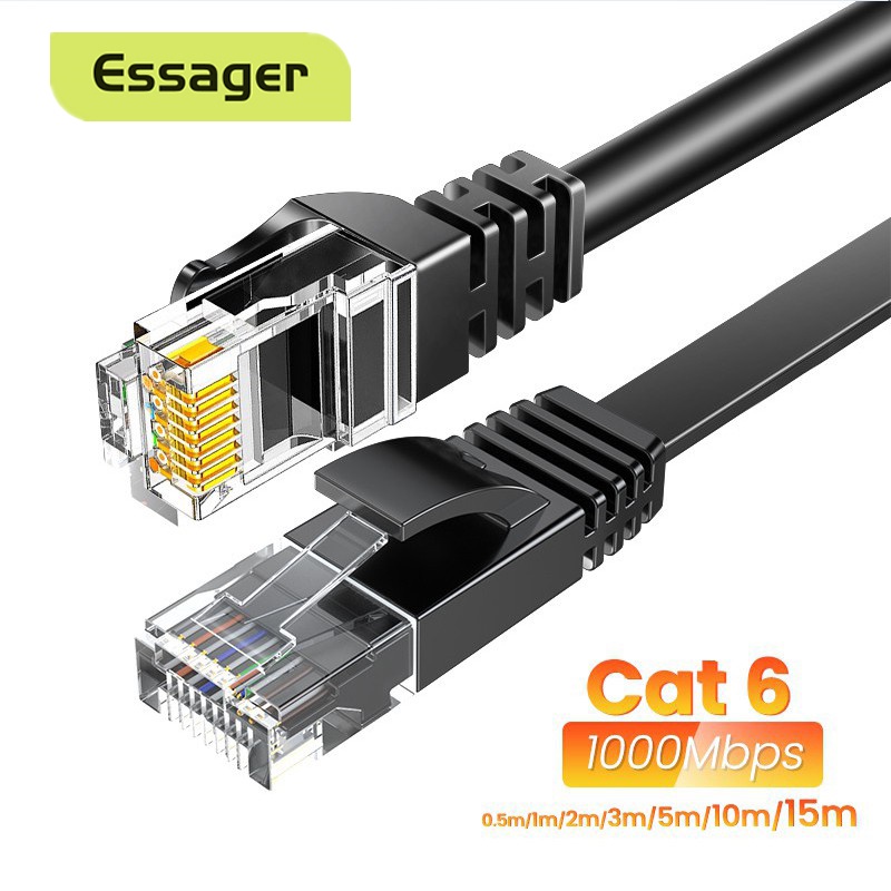 Essager 網路機房規格 CAT6高速網路線 CAT.6 網路線  0.5米 1米 2米 3米 5米 10米