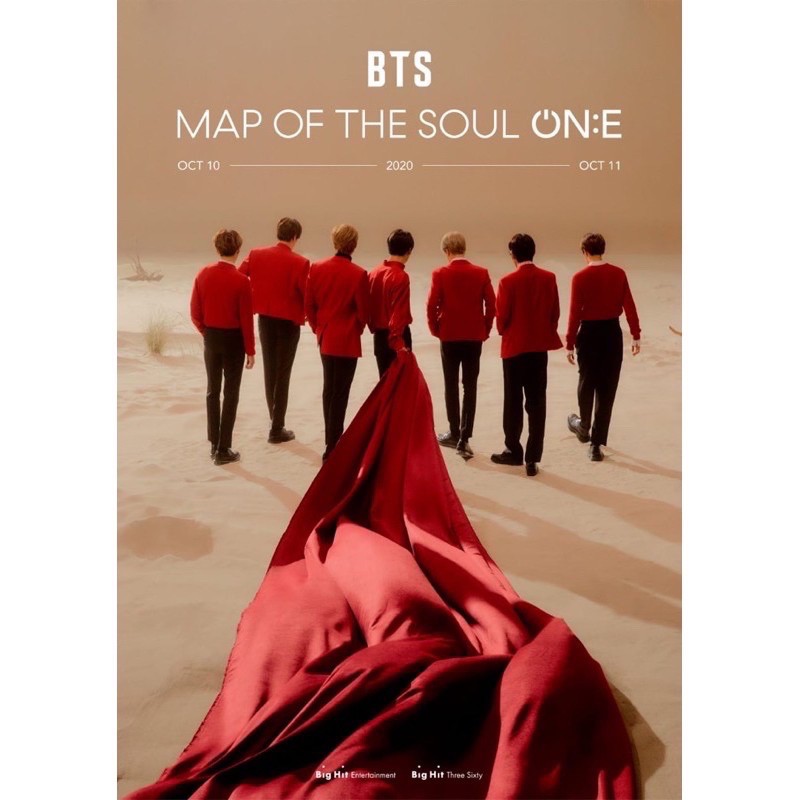 結單）代購 防彈少年團 票卡 BTS Map Of The Soul ON:E 線上演唱會 Card Ticket 展覽