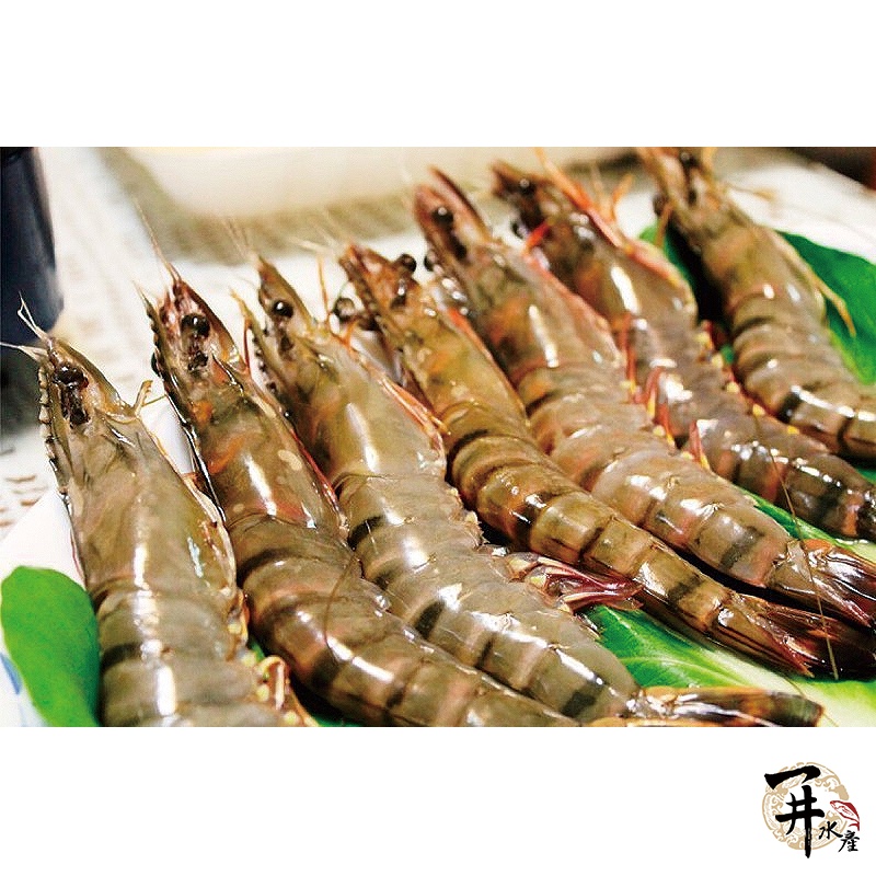【一井水產】越南 馬來西亞 新鮮活凍 深海草蝦 草蝦 4尾裝 5尾裝 10尾裝