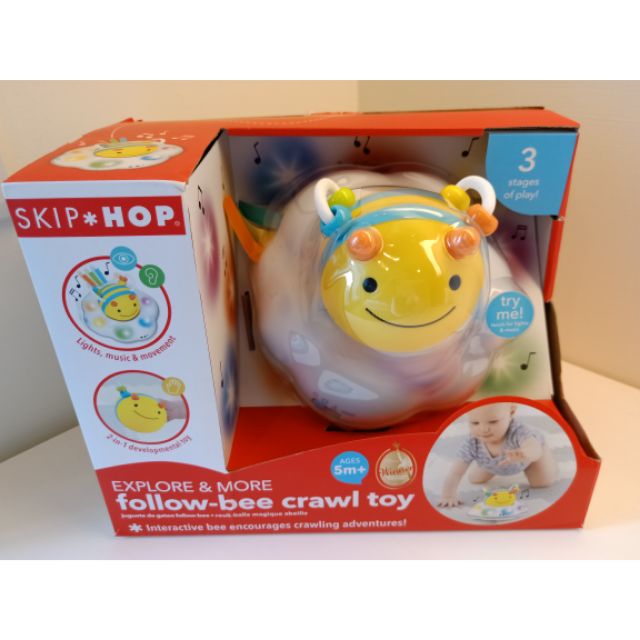 Skip*Hop寶寶五感玩具-蜜蜂爬行追逐樂