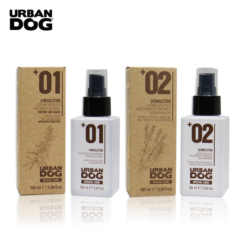 URBANDOG 城市系列 免運中 皮膚保健舒緩/抗屑除皮炎 特效加強型噴霧100ml  犬貓適用