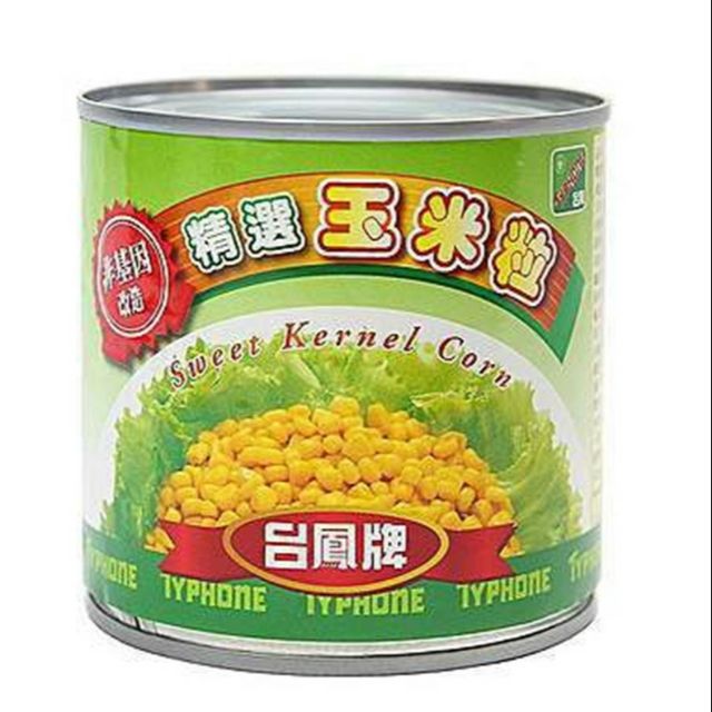 【扭蛋舖】台鳳精選玉米粒罐頭 340g