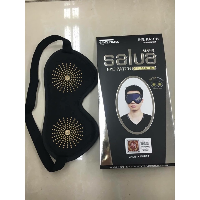 韓國 Salua鍺石顆粒離子眼罩