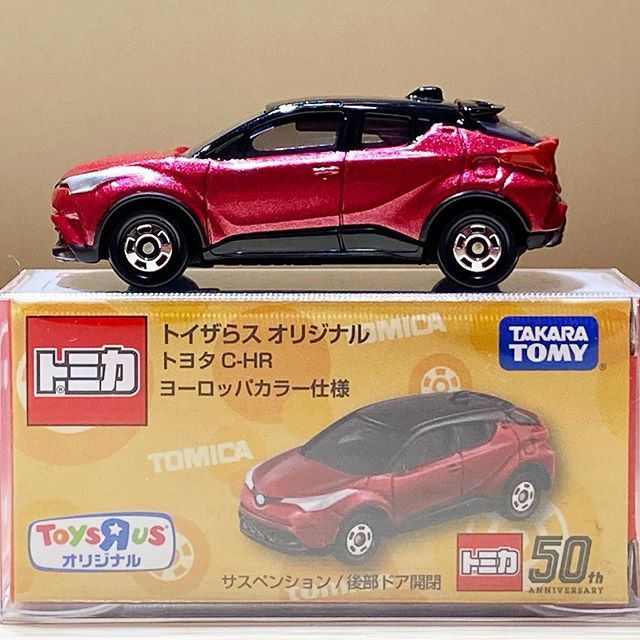 🌻蝦皮最低價🌻TOMICA 玩具反斗城 Toyota C-HR 豐田 反斗限定 紅色 No94 CHR 50週年紀念