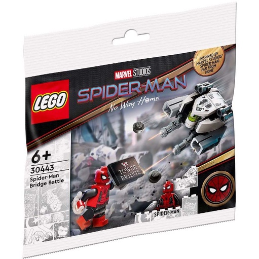 樂高人偶王 LEGO  超級英雄系列#30443 蜘蛛人 倫敦鐵橋大戰(全新)