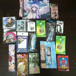 刀劍神域鑰匙圈／小抱枕吊飾、Fate/zero金屬御守-幸運A、杯墊、滑鼠墊