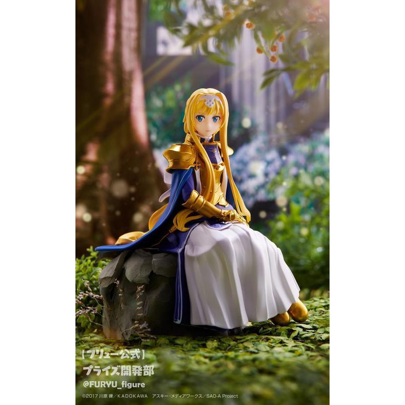 【口袋玩具】現貨 景品 日版 FuRyu 刀劍神域 Alicization 愛麗絲 泡麵蓋