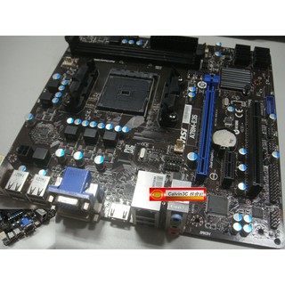 微星 MSI A78M-E35 FM2+腳位 AMD A78晶片 2組DDR3 6組SATA 內建顯示 HDMI多重顯示