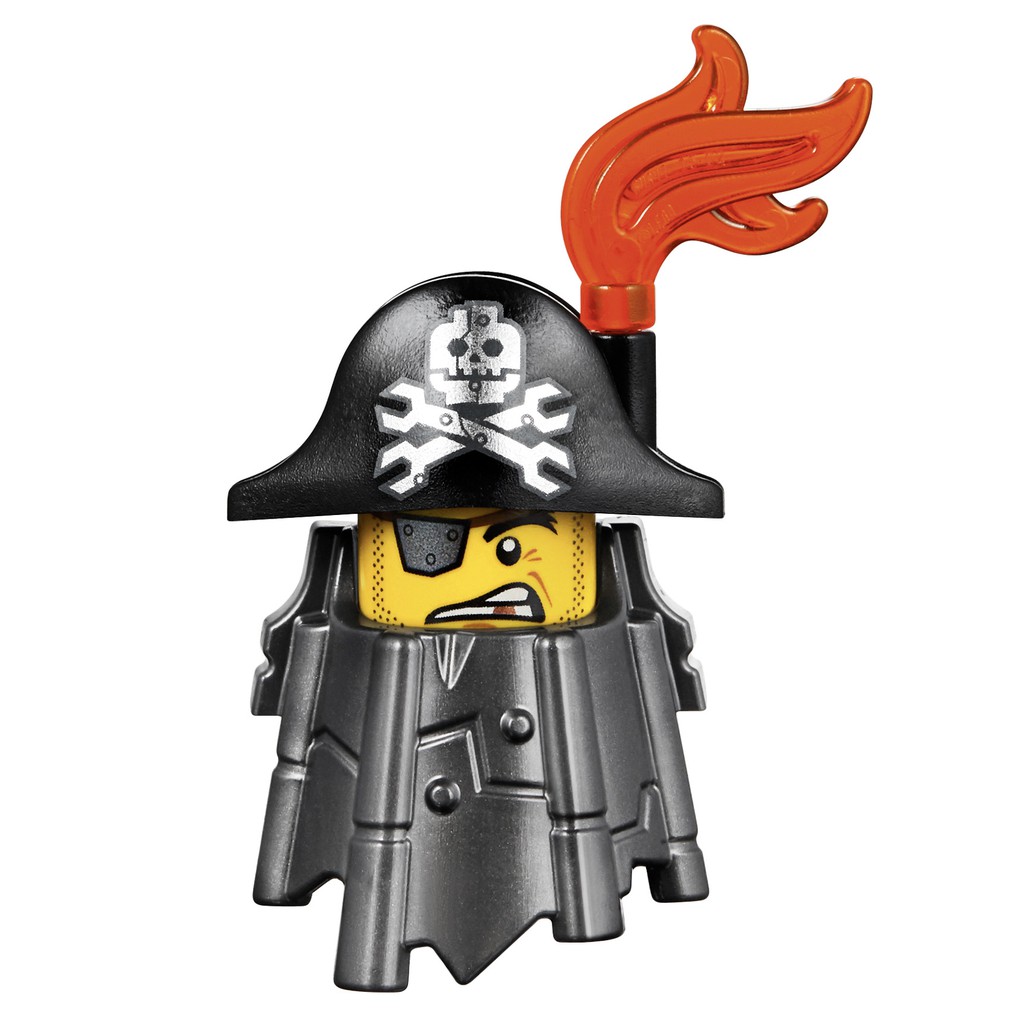 LEGO 30528 70829 70834 70836 拆售 頭部 鬍鬚鋼 鐵鬍子 船長 海盗 Metalbeard