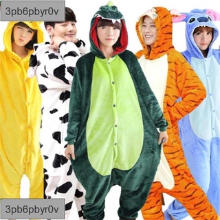 臺灣出貨#家居服 流行睡衣居家服 卡通睡衣 親子裝 情侶裝卡通連體睡衣秋冬法蘭絨可愛動物情侶家居服成人親子珊瑚絨睡袍女