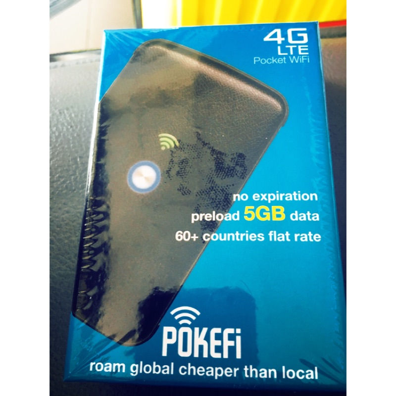 (現貨）7/29到貨，下單可立即出貨！Smart Go POKEFI （免換sim卡）全球無線上網分享器