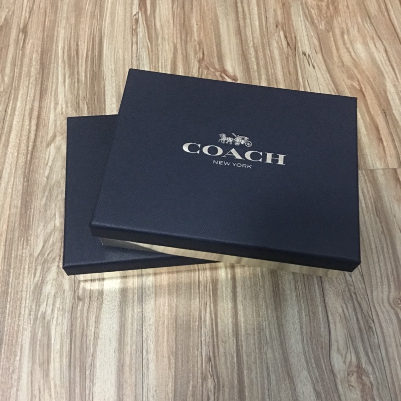 「COACH」-coach logo &amp; 星星  手拿包禮盒