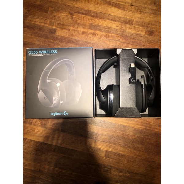 羅技g533無線電競耳機Logitech g533 wireless(二手）