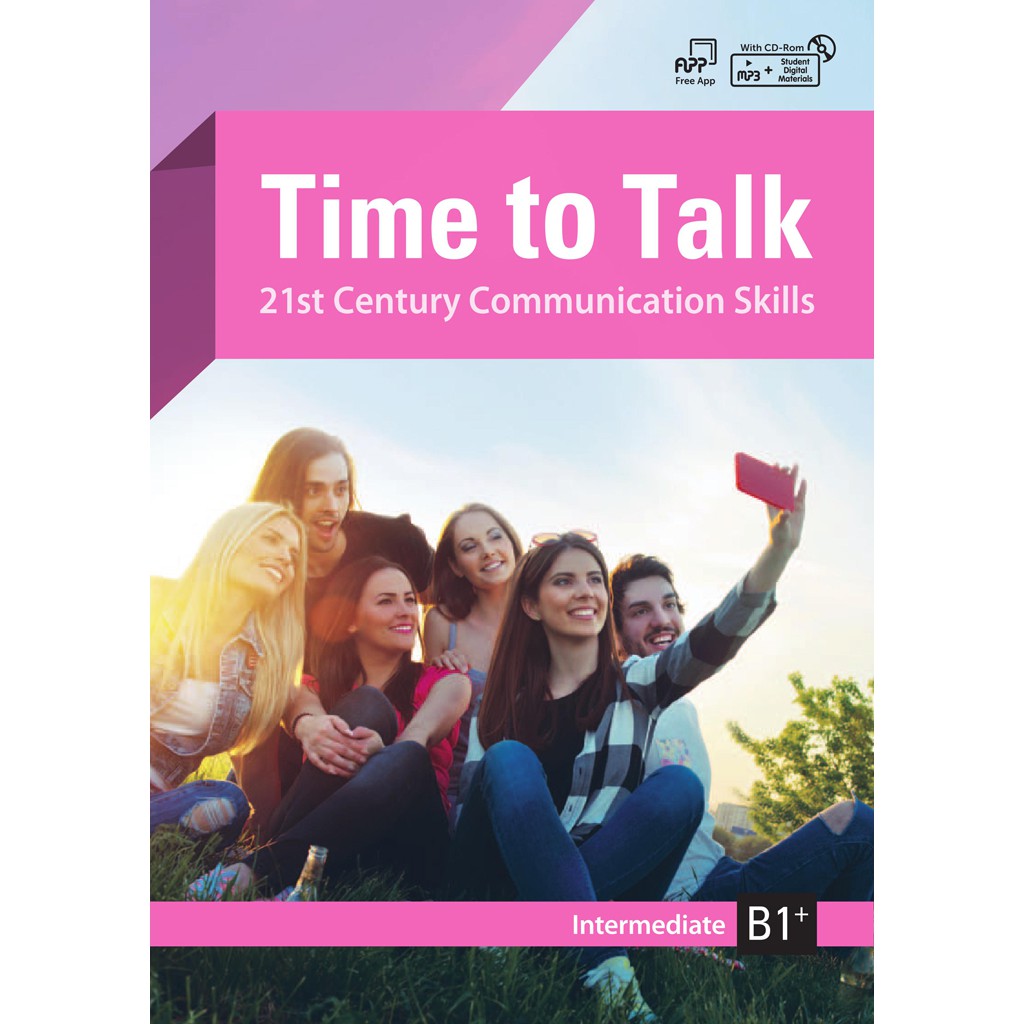 Time to Talk (B1+/Intermediate)(with CD-ROM)/Richard O'Neill 文鶴書店 Crane Publishing