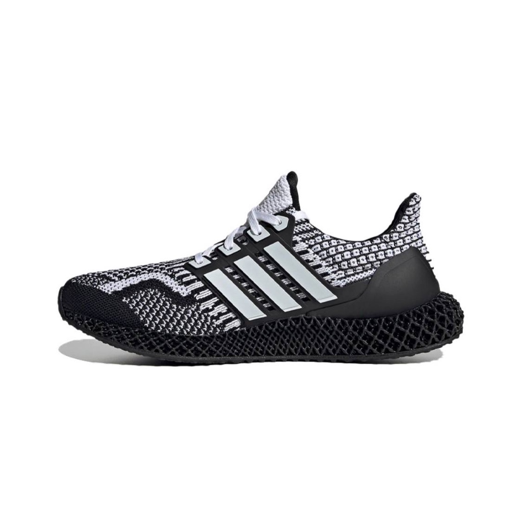  100%公司貨 Adidas Ultra 4D 5.0 黑白 黑橘 跑鞋 黑 G58158 G58159 男