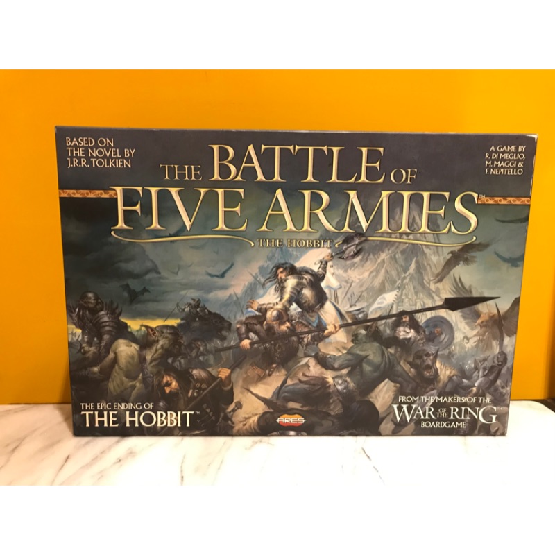 🔥二手桌遊出清🔥「哈比人:五軍之戰 Hobbit:Battle of the Five Armies」策略 現貨秒出