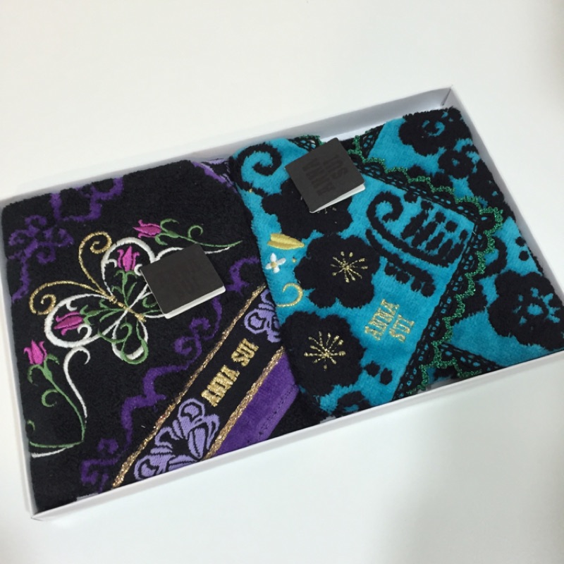 ANNA SUI  手帕巾2入組