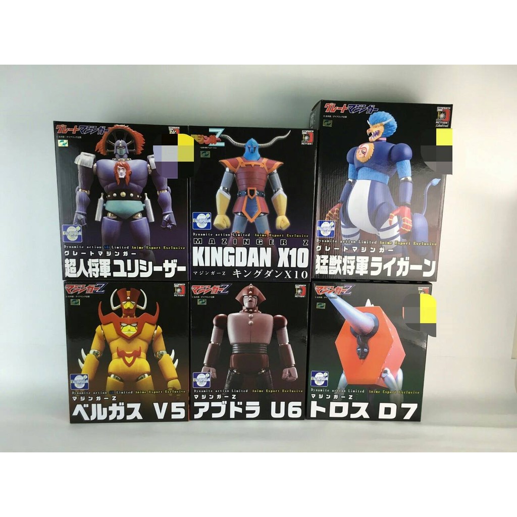 永井豪evolution Toy 無敵鐵金剛機械獸v5 X10 U6 D7 超人將軍 猛獸將軍非大魔神巨靈神 蝦皮購物